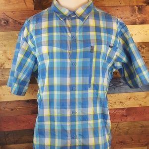 Columbia Mens Omni-Shade Short Sleeve Shirt XL